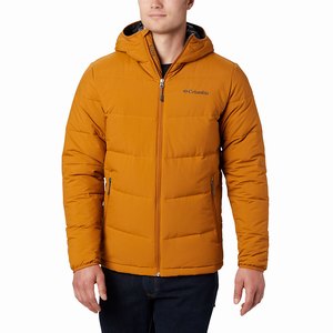 Columbia Lone Fir 650 TurboDown™ Hooded Jacka Herr Gula (DAHYG4867)